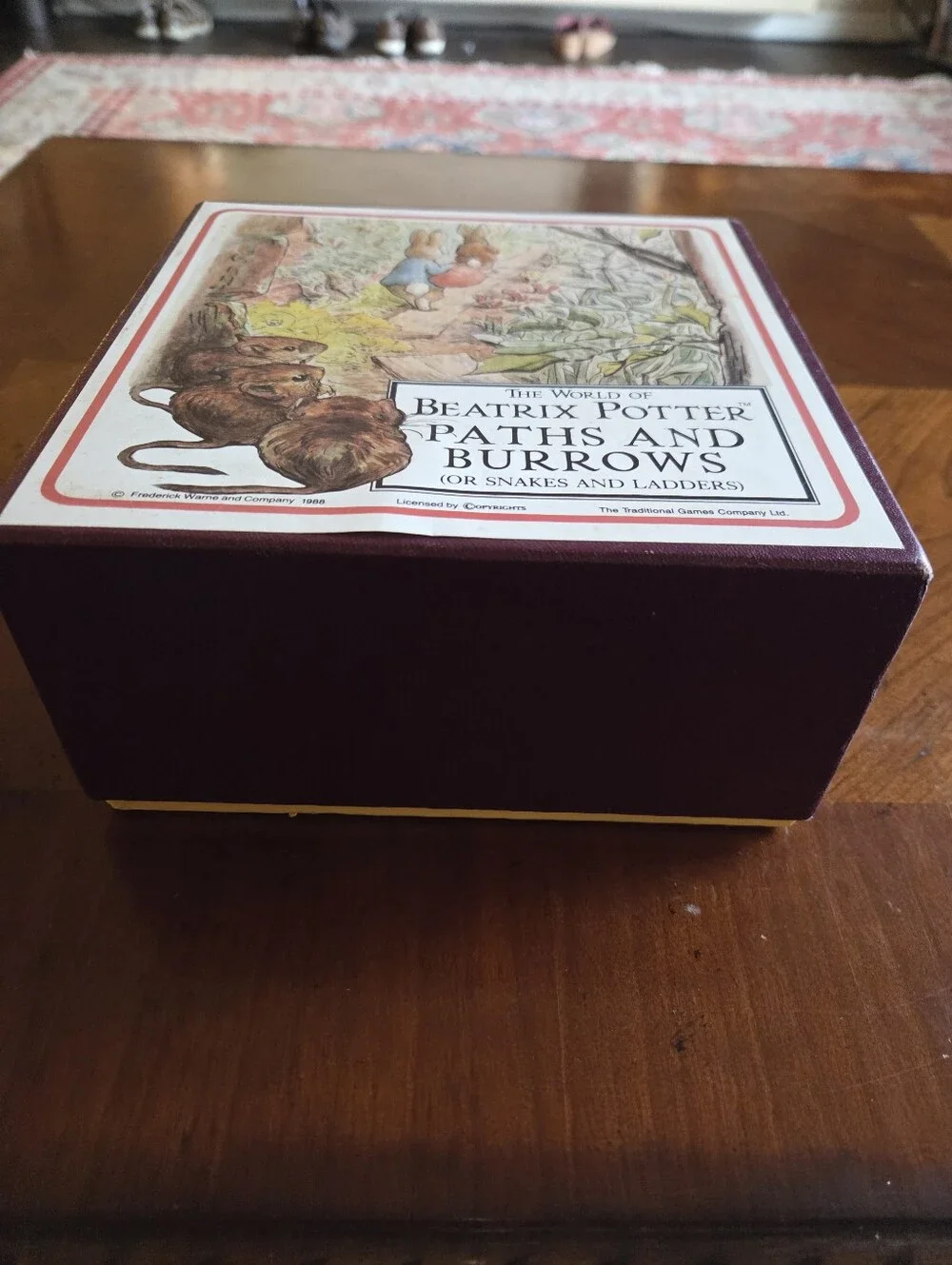 The World Of Beatrix Potter Paths And Burrows Game